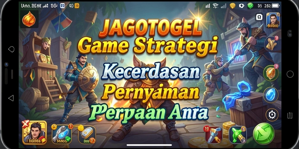 Tampilan gameplay menarik dari JAGOTOGEL saat berstrategi.