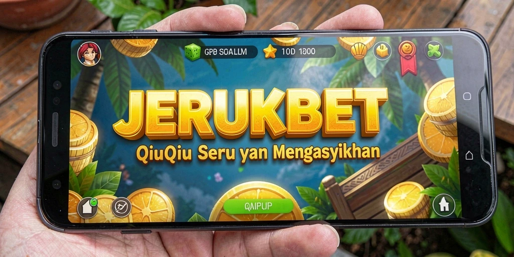 Tampilan gameplay QiuQiu yang seru dan menantang di JERUKBET.