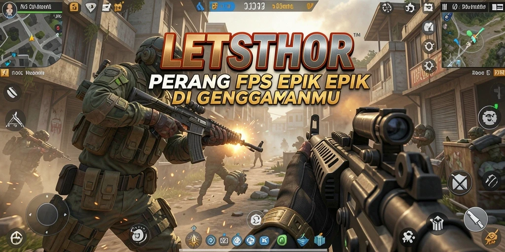 Gameplay LETSTHOR yang menegangkan dan mendebarkan.