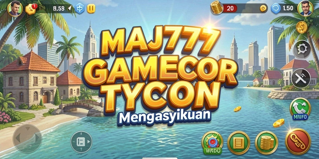 Tampilan gameplay menarik dari MAJ777 yang menunjukkan aksi Tycoon.