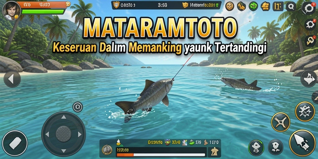 Gambar menarik dari gameplay memancing di MATARAMTOTO.
