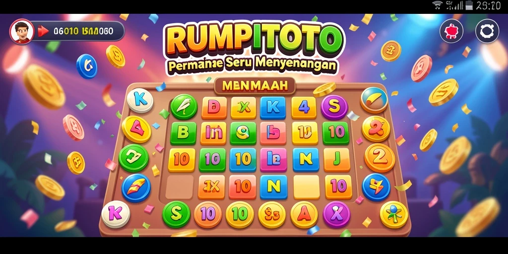 Tampilan menarik dari gameplay seru Bingo di RUMPITOTO.