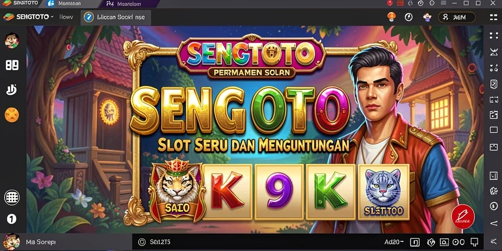 Tampilan gameplay penuh warna dari SENGTOTO yang memikat.