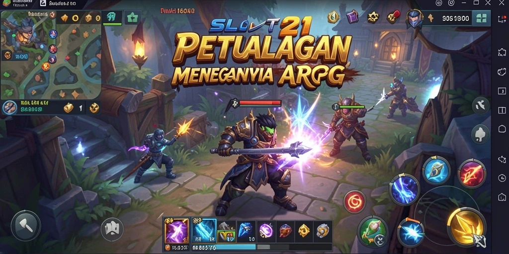 Tangkapan layar menampilkan pertarungan epik dalam game SLOT21 yang menggairahkan.