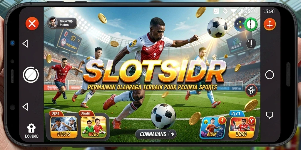 Tampilan permainan SLOTSIDR yang dinamis dan menarik perhatian.