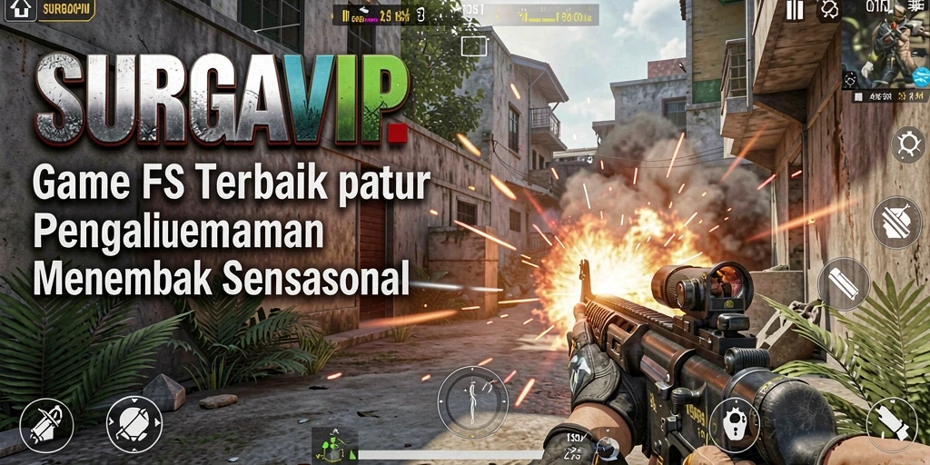 Tampilan menarik dari gameplay SURGAVIP yang mendebarkan.